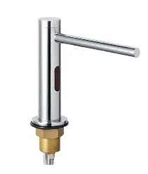 BATTERY SOAP DISPENSER WHITE AA BATTERY